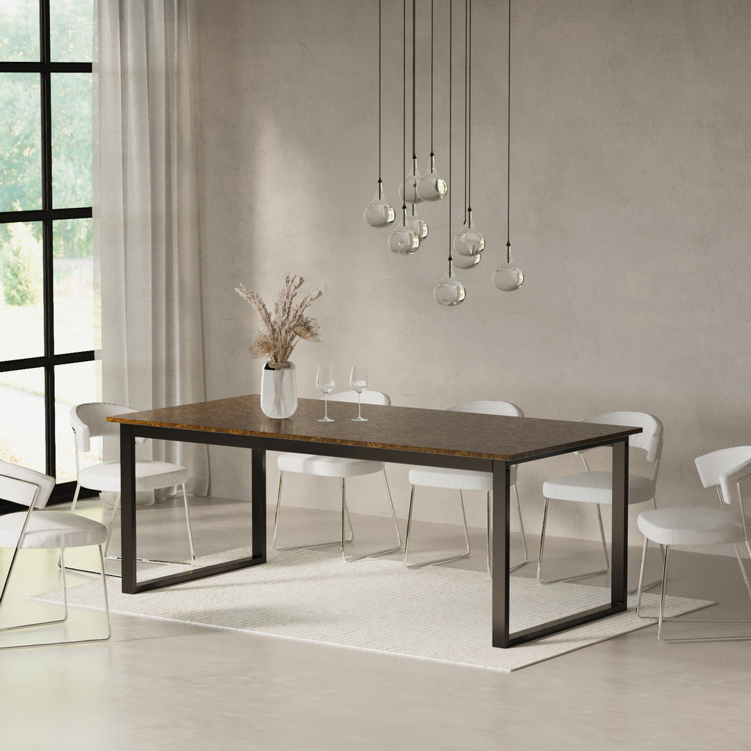 Tokyo glass ceramic dining table