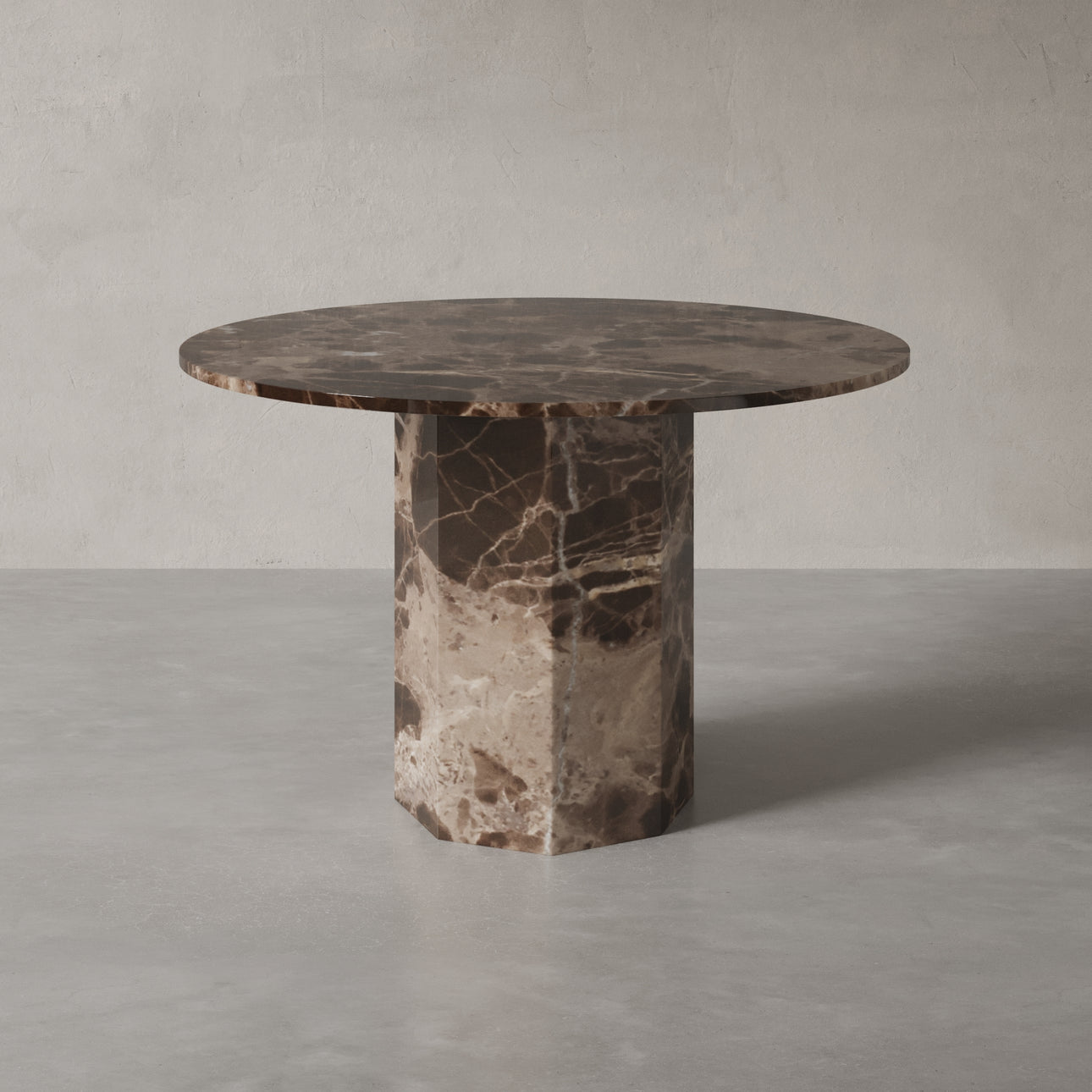 Octagon Marmor Esstisch