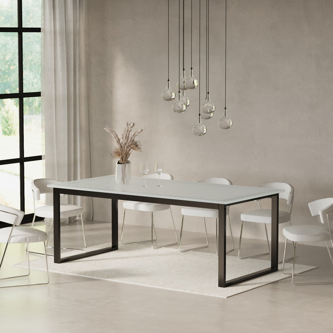 Tokyo glass ceramic dining table