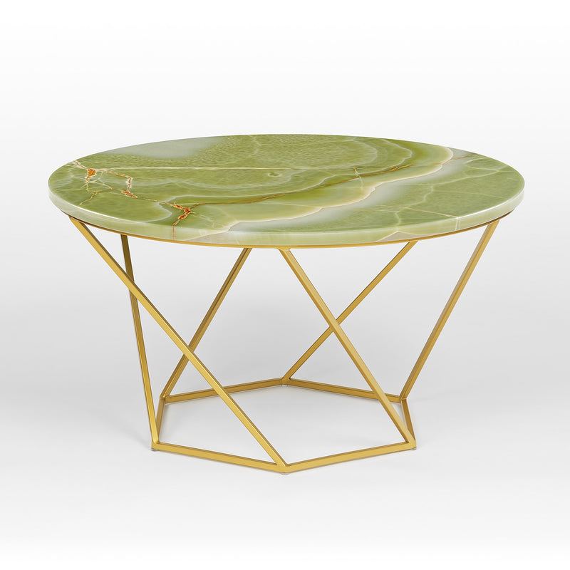 Green Onyx Limited Onyx Couchtisch
