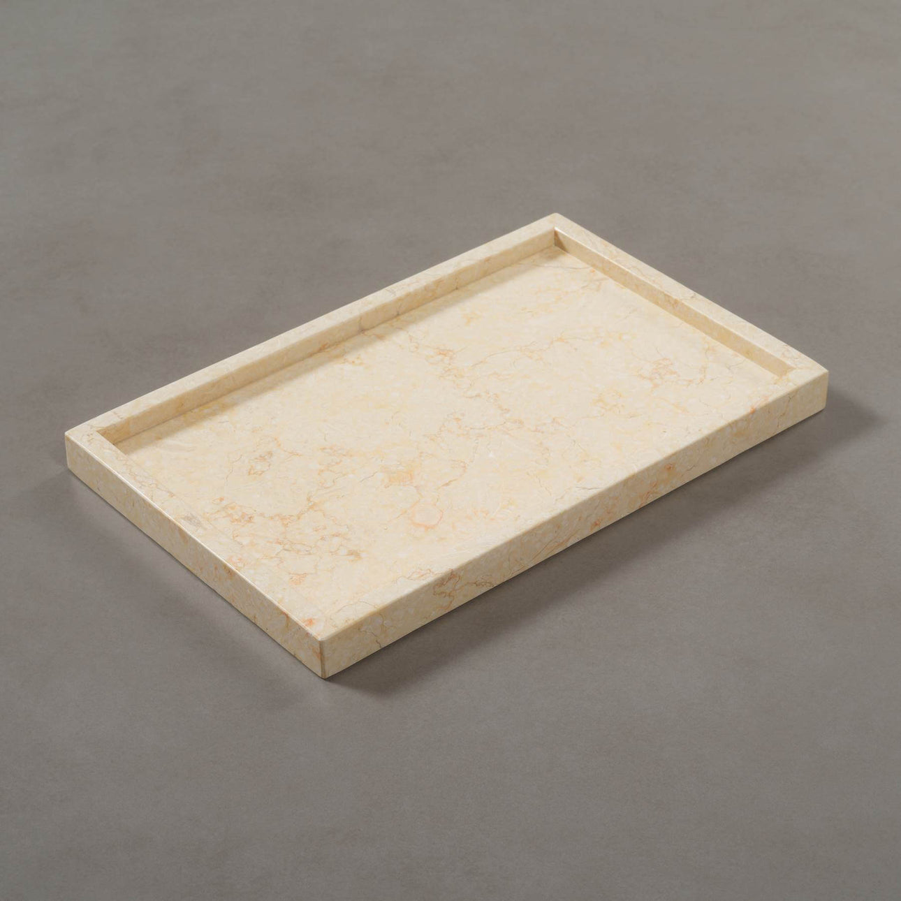 Carrara marble serving tray