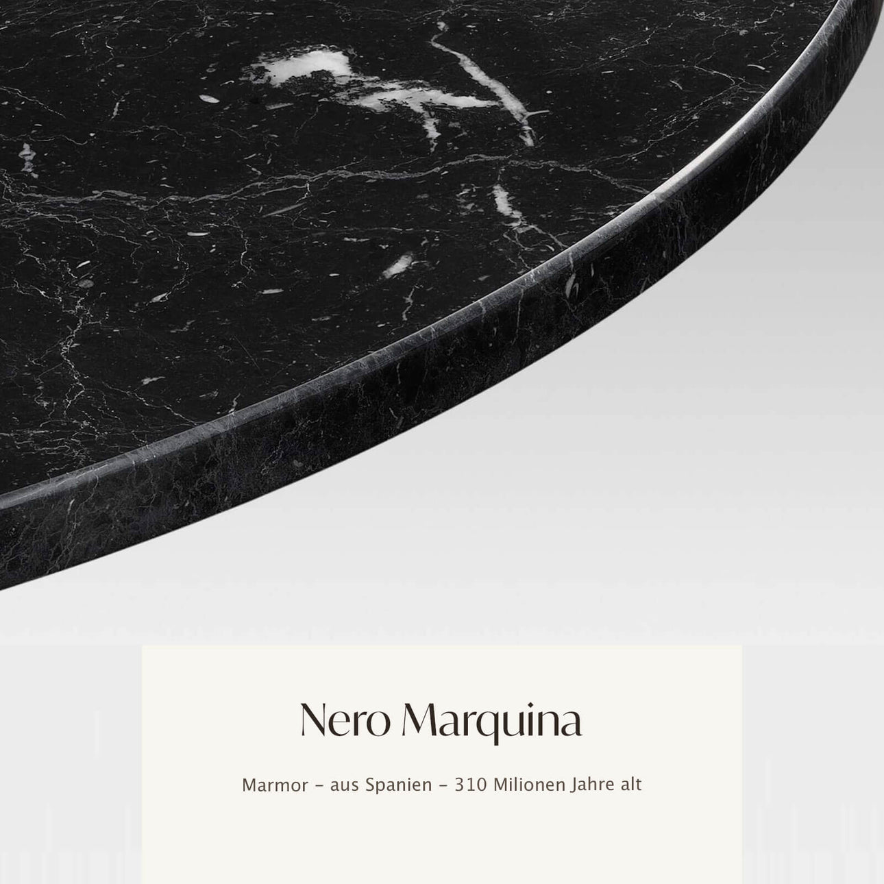 Round marble table top
