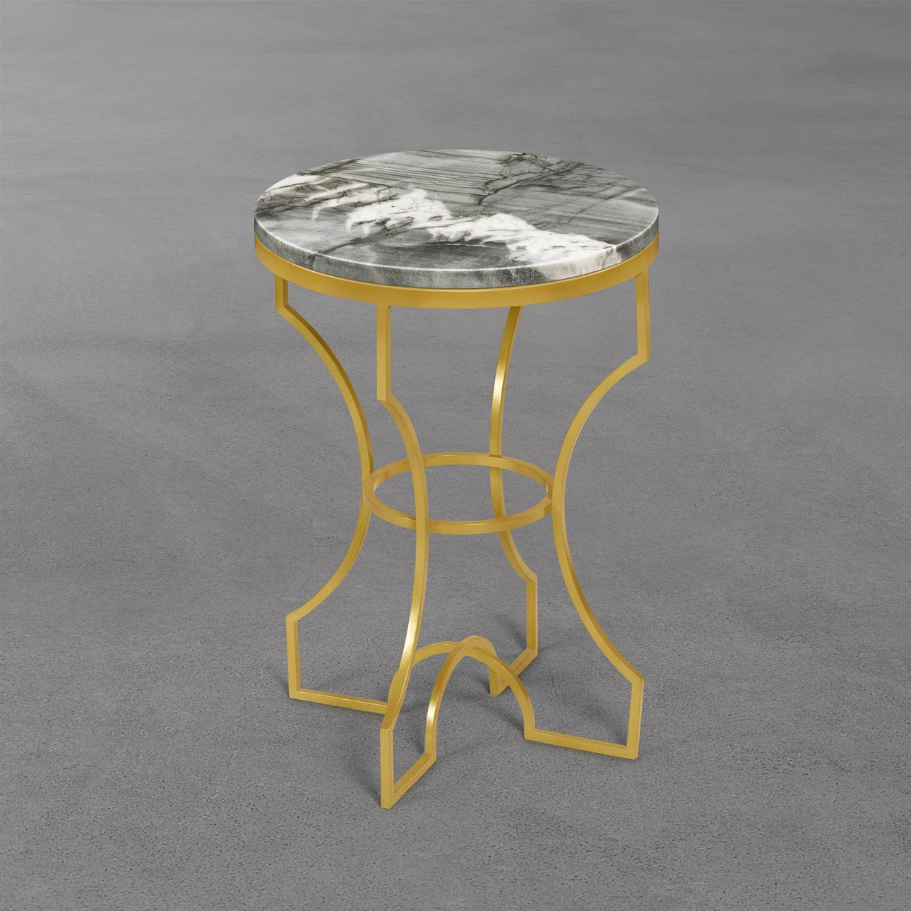 Porto marble side table