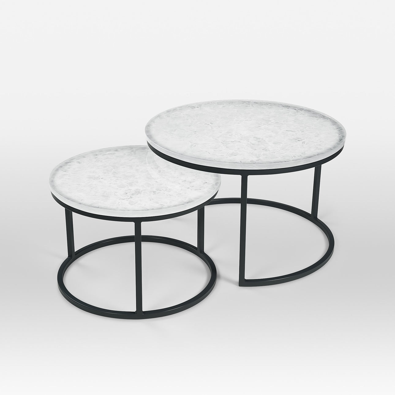 Oslo glass ceramic coffee tables