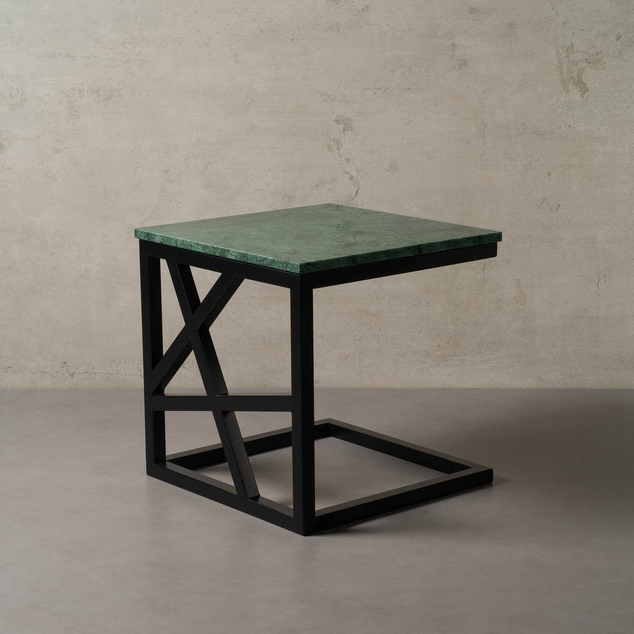 Pittsburgh marble side table