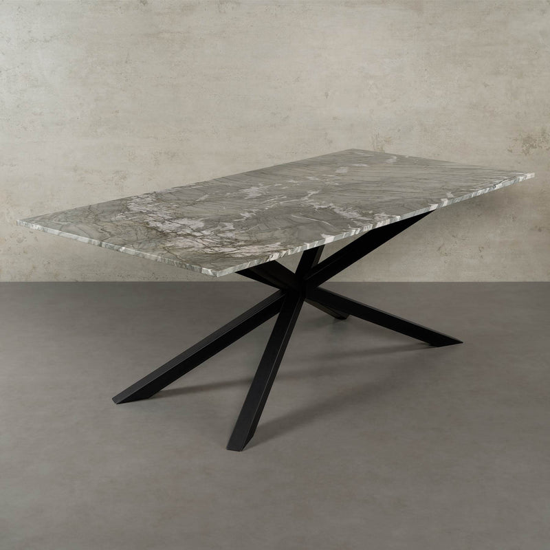Spider marble dining table